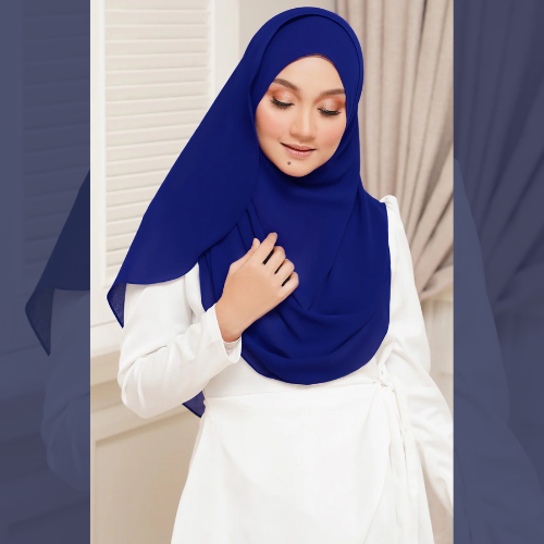 Royal Blue Scarf - Color Code: IH-0020