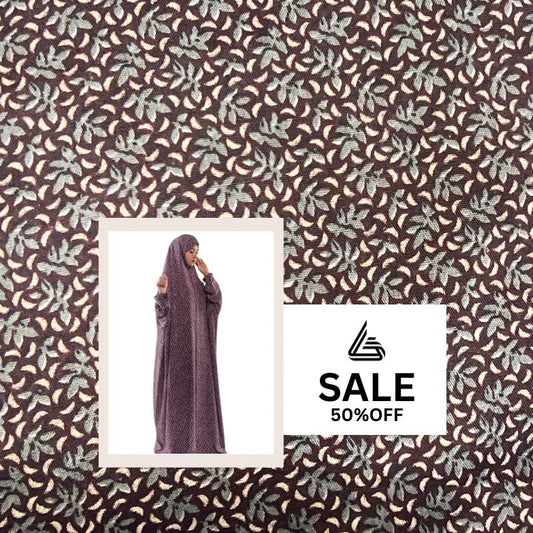 Arabic Style Namaz Chadar - Design Code #FL-ANC0164