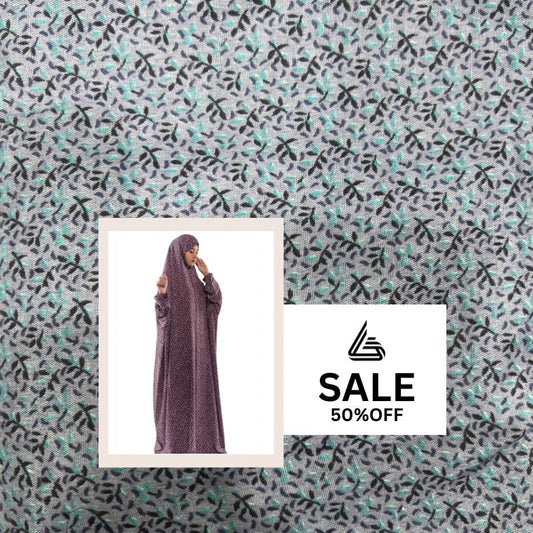 Arabic Style Namaz Chadar - Design Code #FL-ANC0177